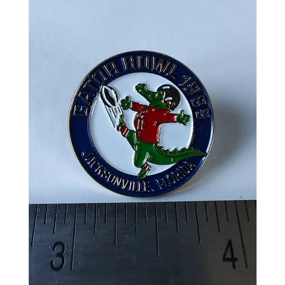 1985 Gator Bowl Pin Florida State, Oklahoma State College Football NCAA